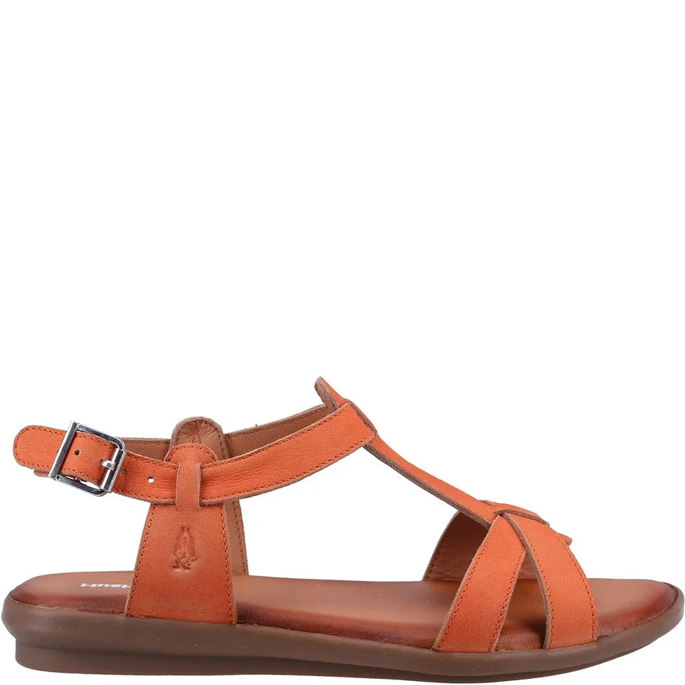 Orange Kate T-Bar Sandals