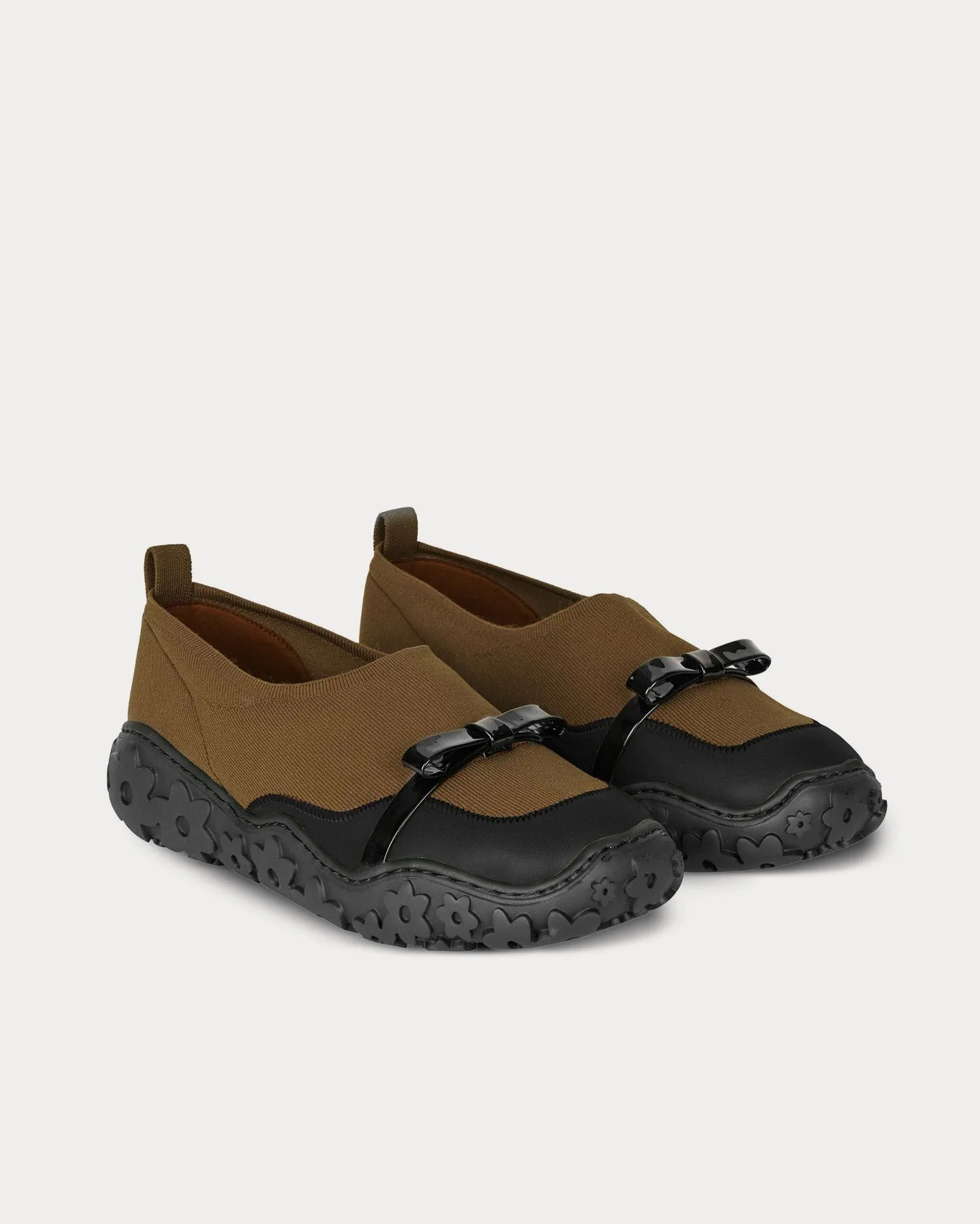 Orlan Light Brown Slip On Sneakers