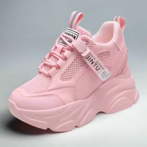 Pink Chunky Heels for Women