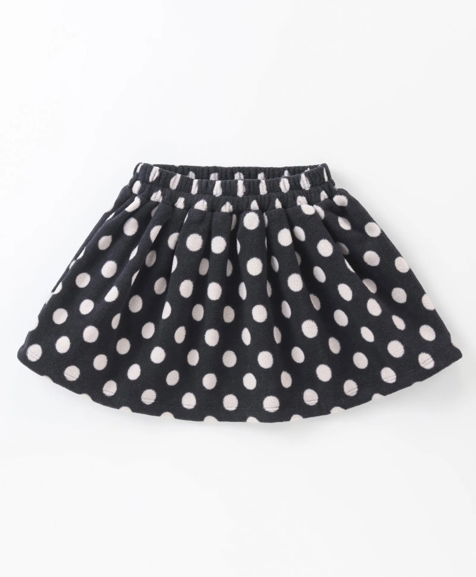 Polka Dots Printed Crop Cardigan Skirt Set