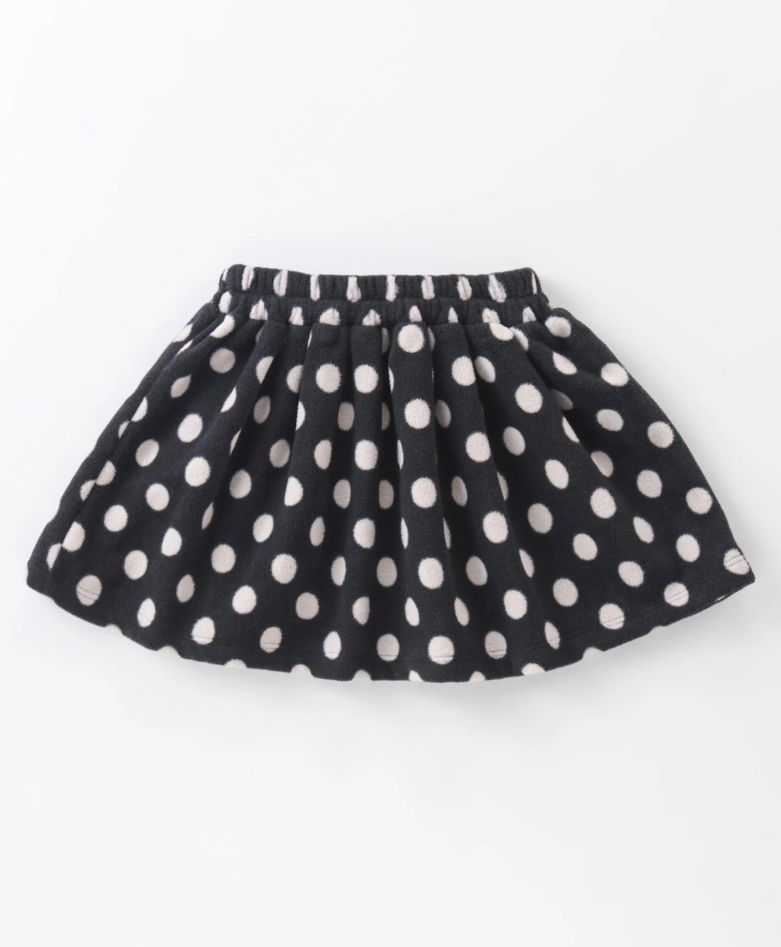 Polka Dots Printed Crop Cardigan Skirt Set