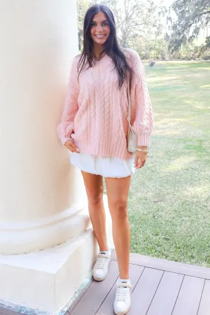 Pretty Pastels Oversized Sweater