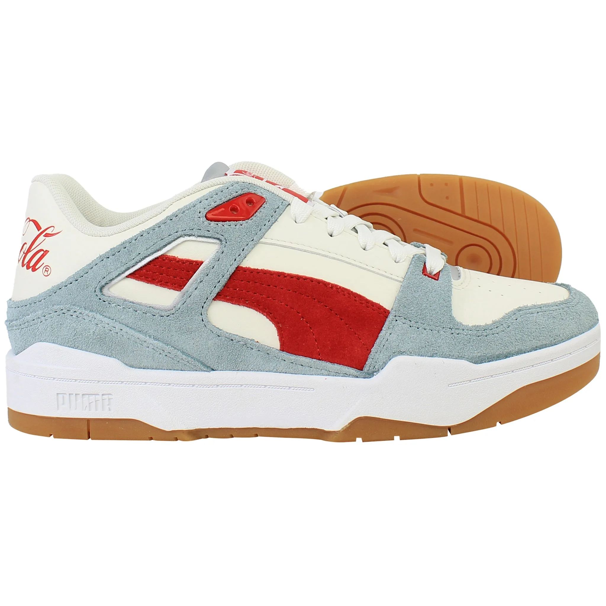 Puma Coca Cola x Slipstream Mens White Trainers