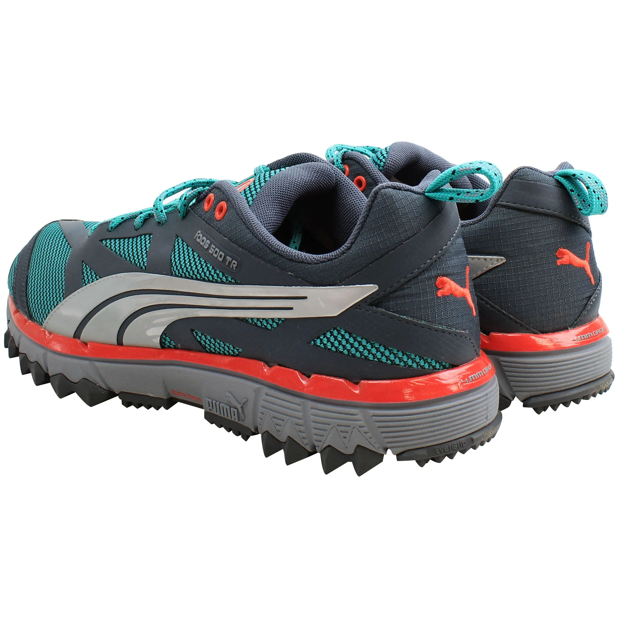 Puma Faas 500 TR Mens Grey/Blue Running Shoes