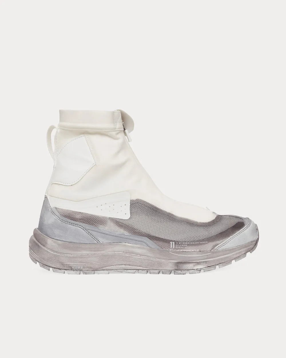 Saberi Bamba 2 Light Grey High Top Sneakers
