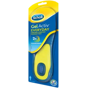 Scholl GelActiv Work Insoles - Size 40-46.5