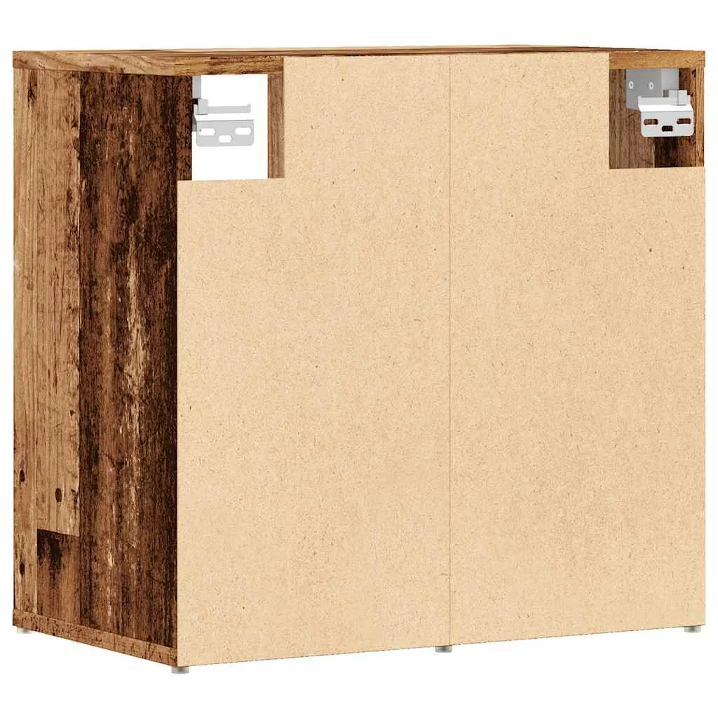 Shoe Cabinet Old Wood 52x30x50 cm