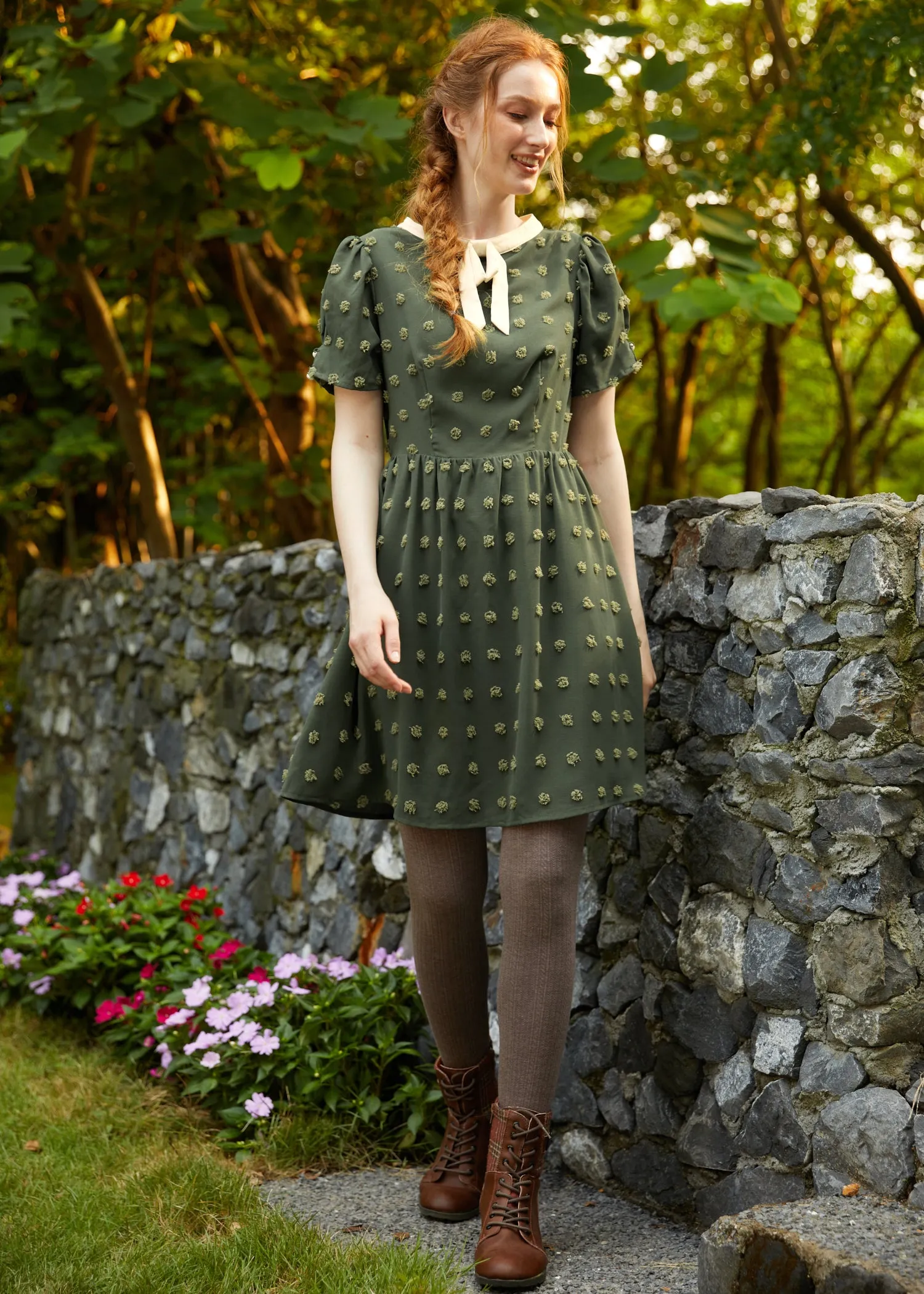 Sitting Pretty Collar Dress