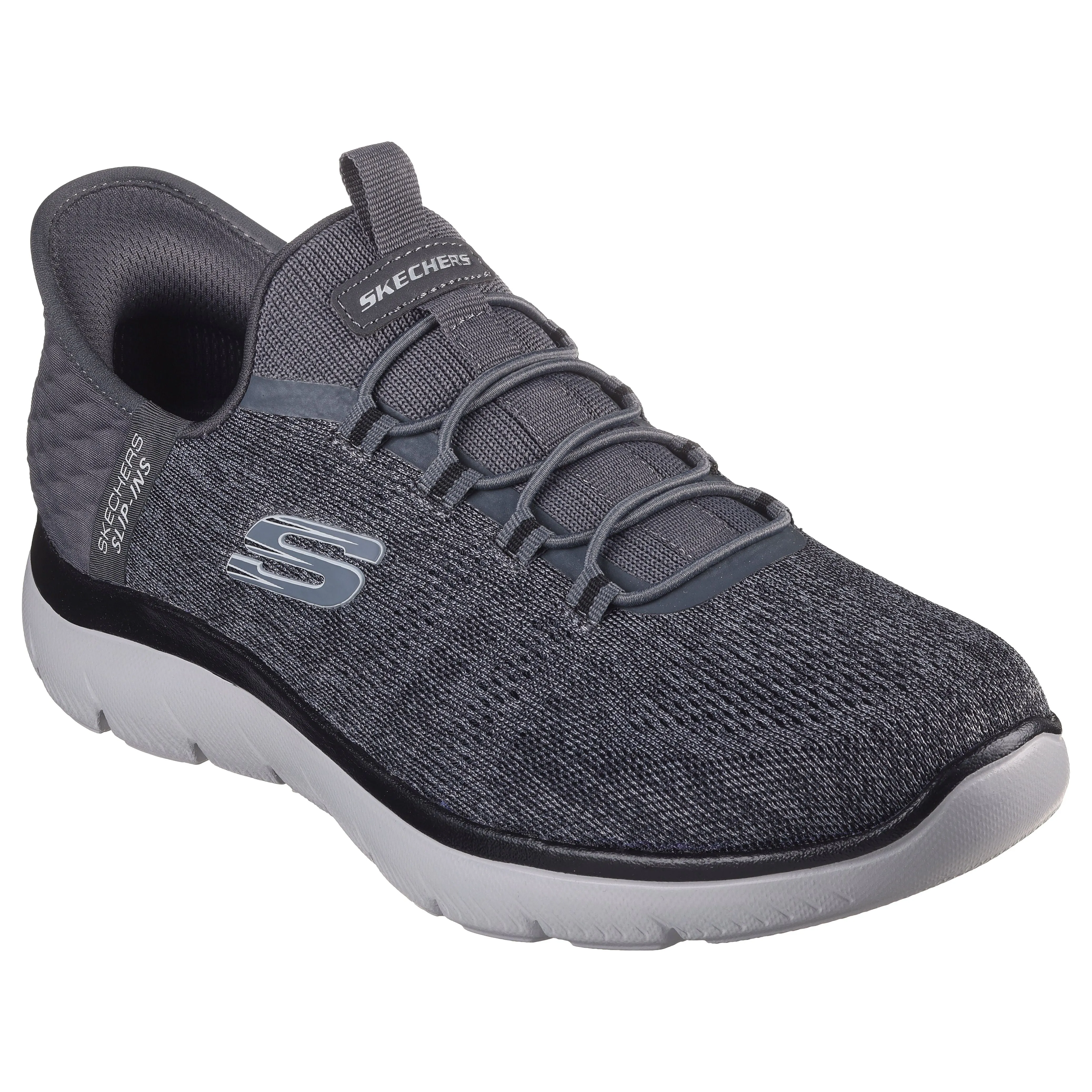 Skechers Men's Slip-Ins Trainer 232469 CCBK GREY Summits - Key Pace