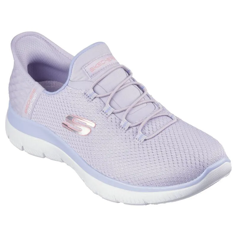 Skechers Slip-ins Trainer Shoe 150123 LAV PINK Summits-Diamond Dream