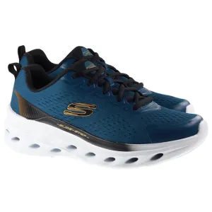 Skechers Trainers Mens Glide Step Swift Frayment Teal Black