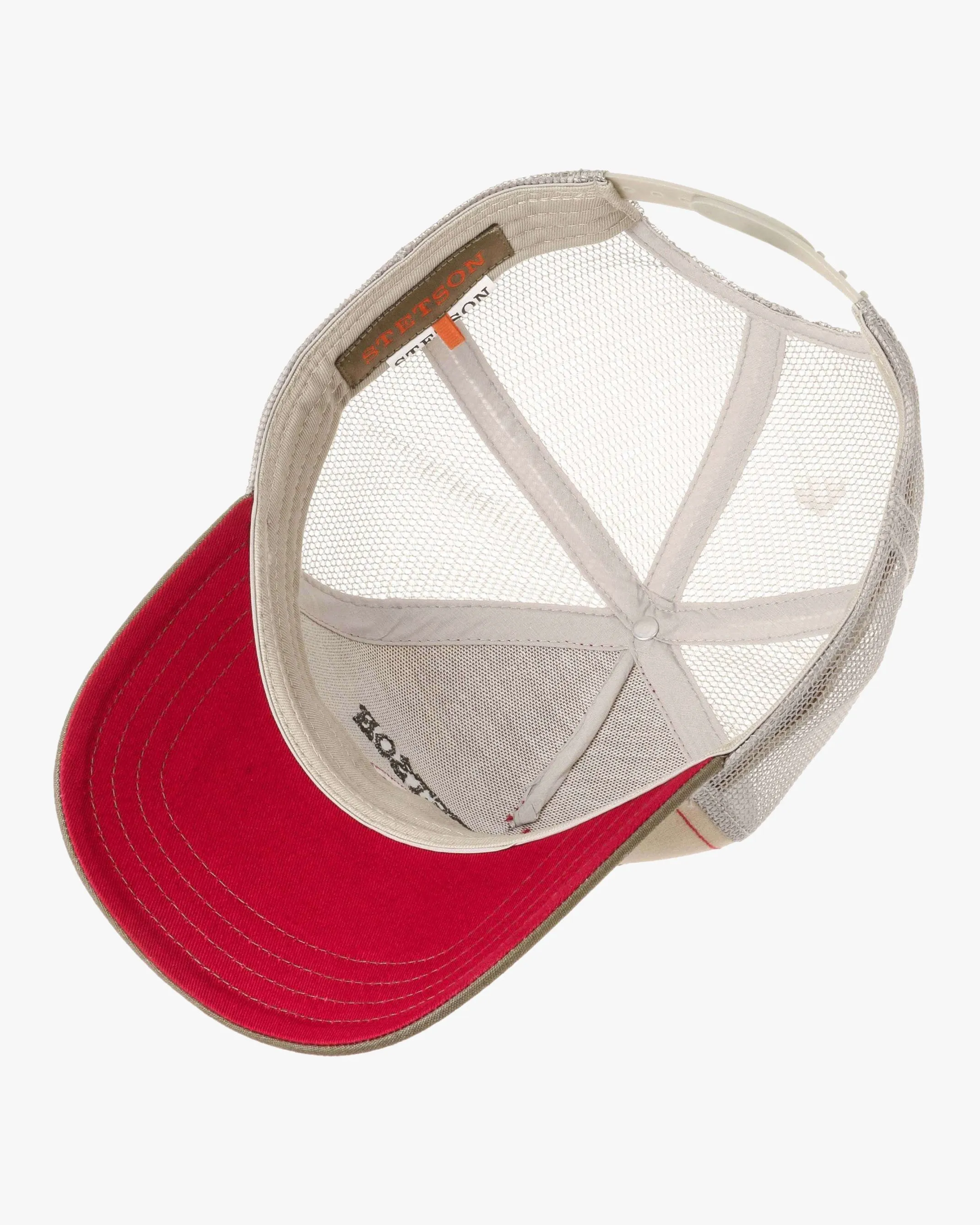 Stetson Bear Trucker Cap - Sand / Khaki