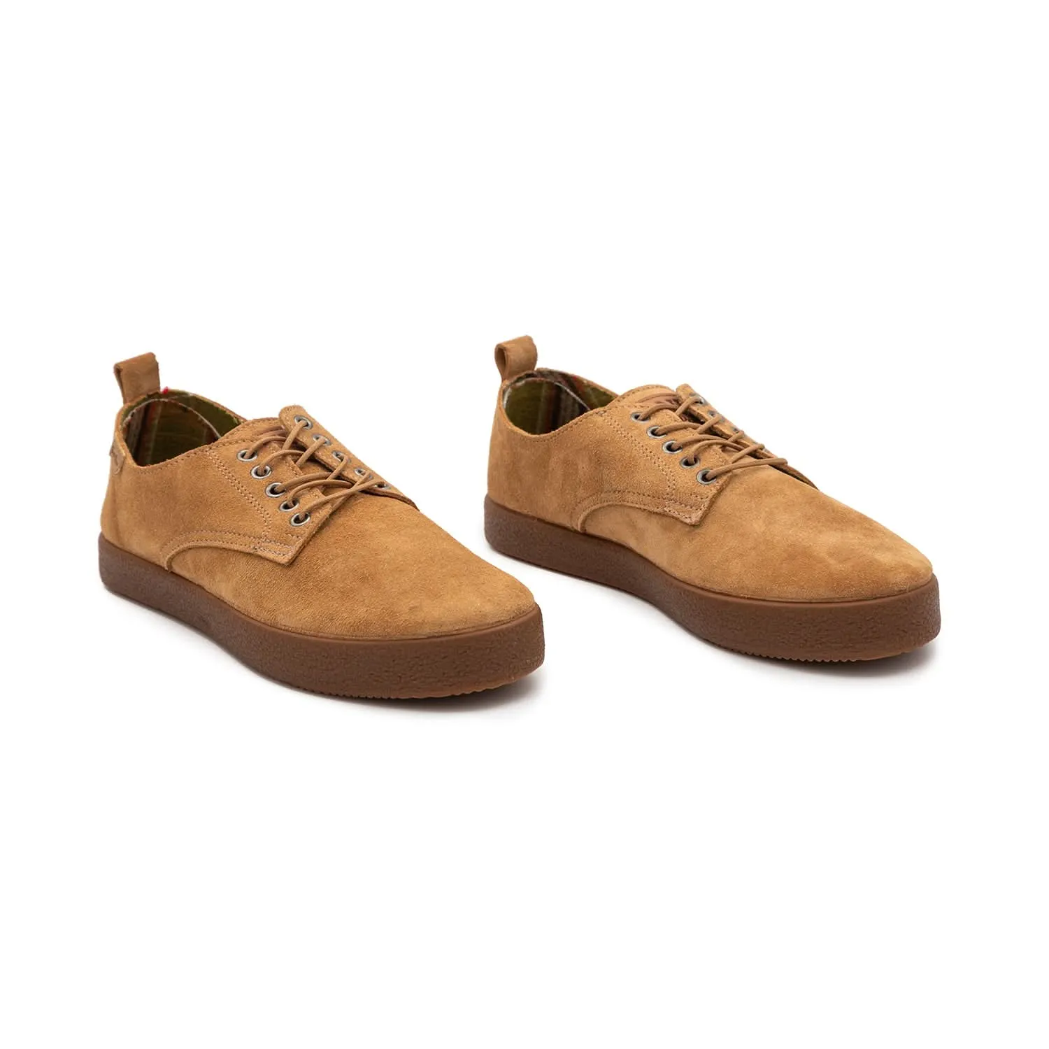 Suede Leather Lace-up Shoe for Men - Derby-SY