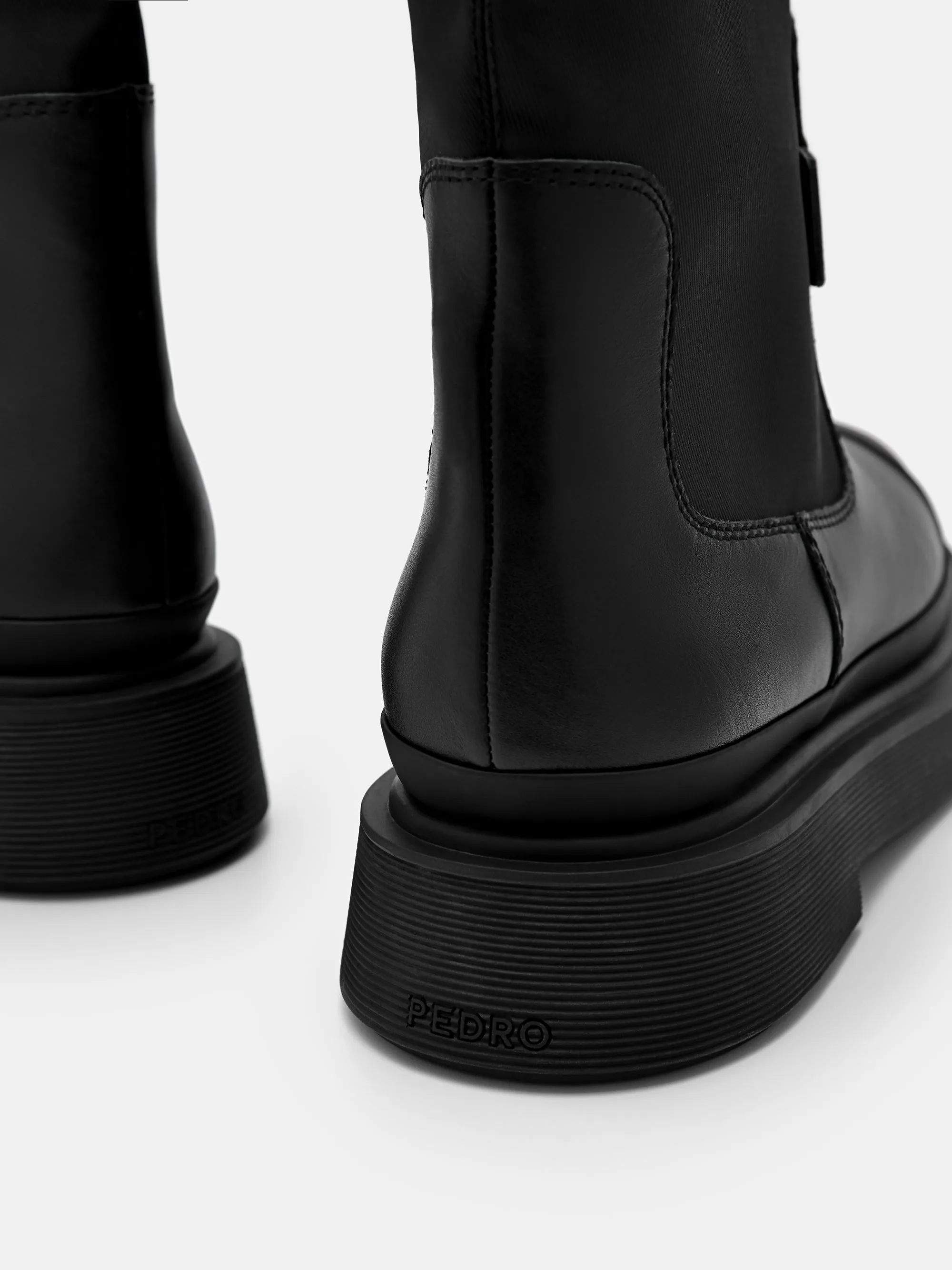 Terra Leather Knee Boots