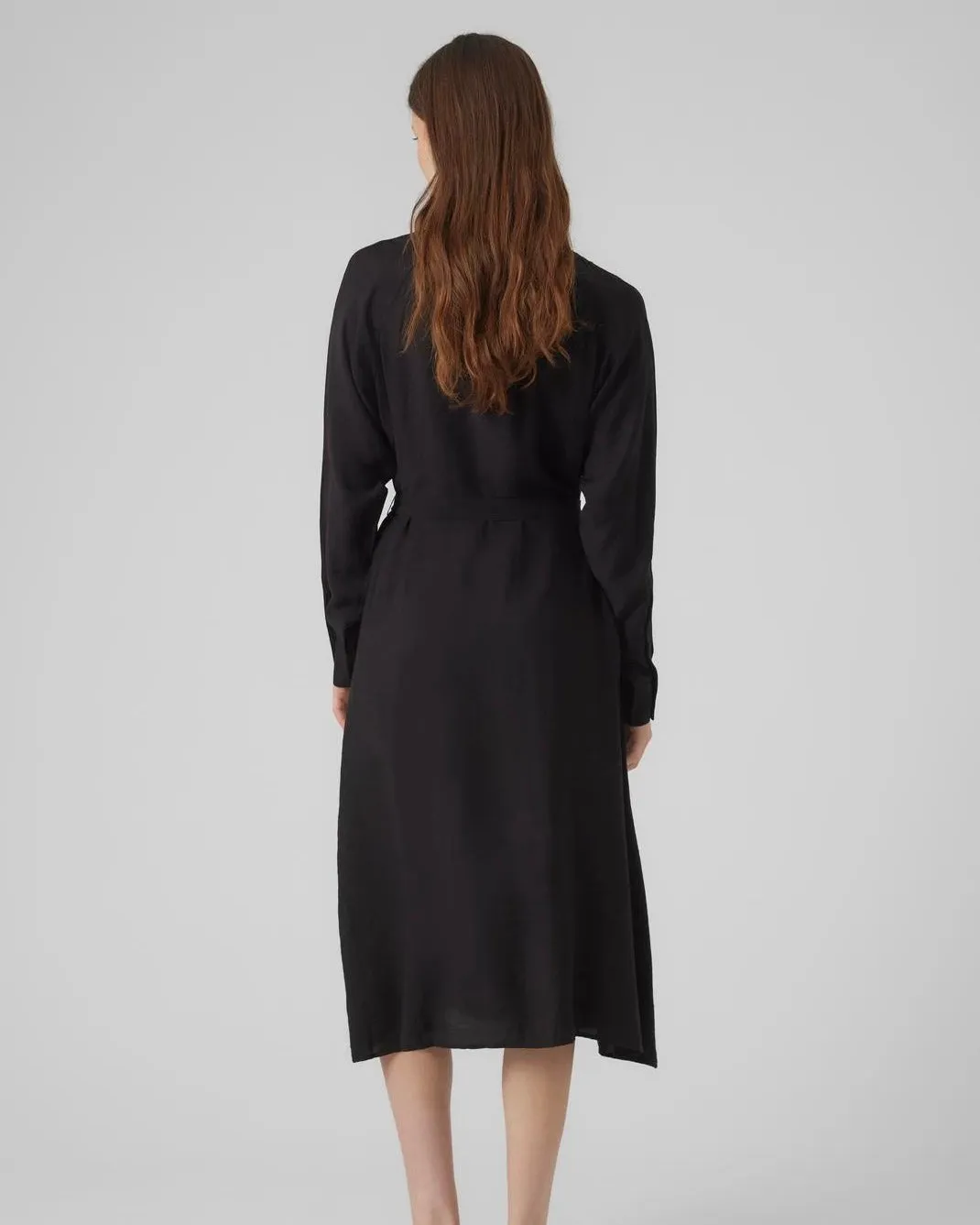 The Debby Long Sleeve Shirt Dress