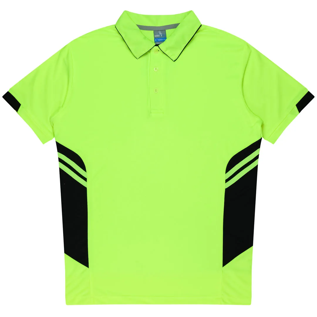 The Tasman Polo | Kids | Short Sleeve | Neon Base