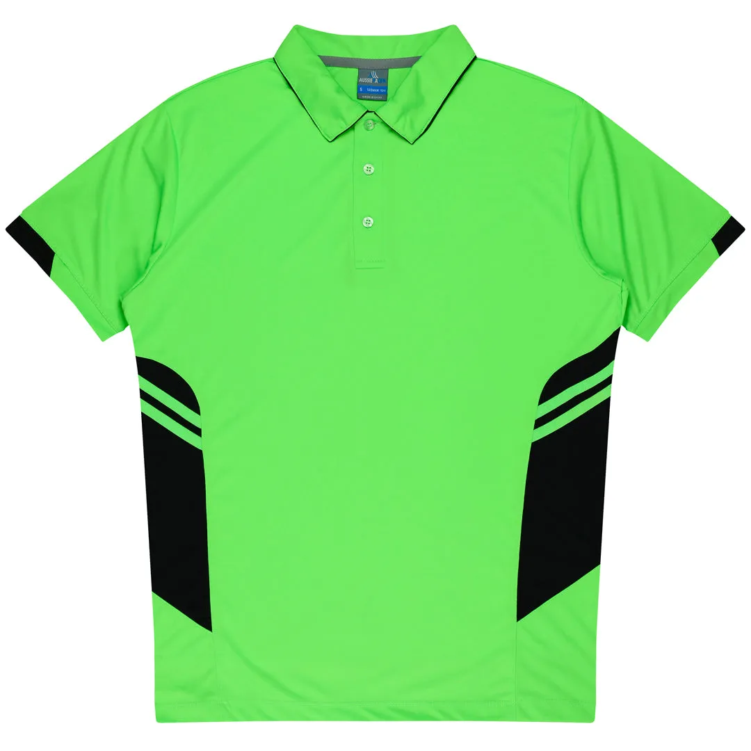 The Tasman Polo | Kids | Short Sleeve | Neon Base