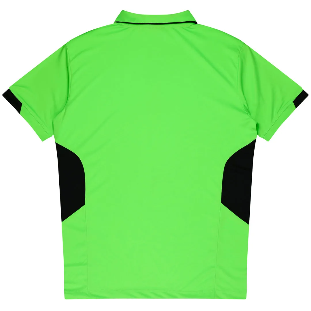 The Tasman Polo | Kids | Short Sleeve | Neon Base