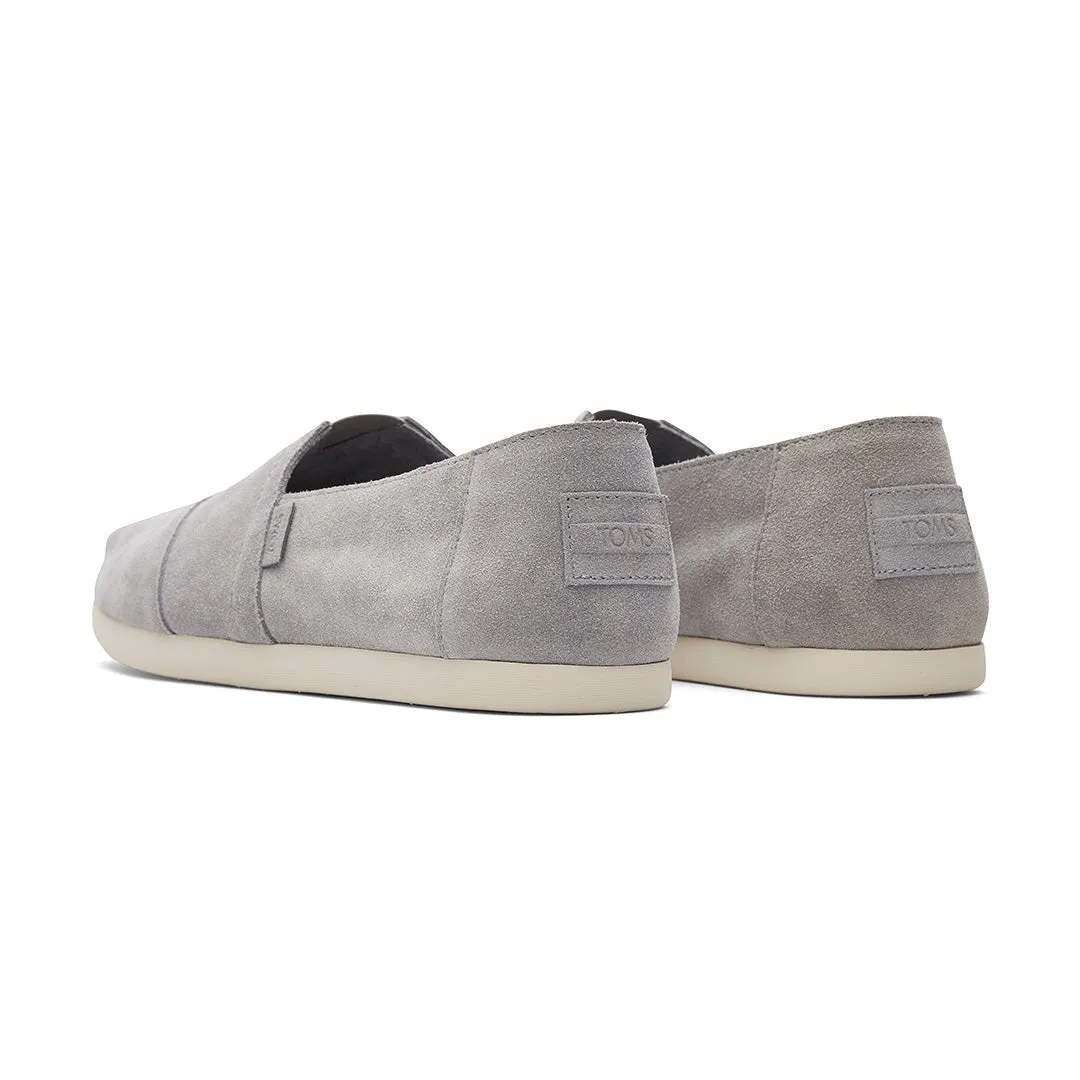 Toms Alpargata Espadrille Men - Ultimate Grey Distressed Suede