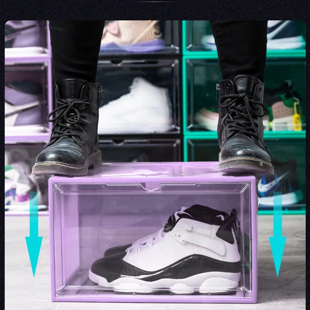 Transparent Luminous Shoe Box with LED