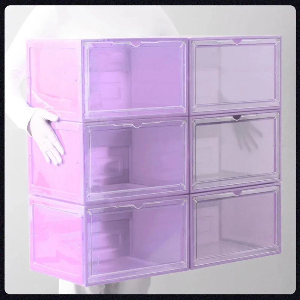 Transparent Luminous Shoe Box with LED