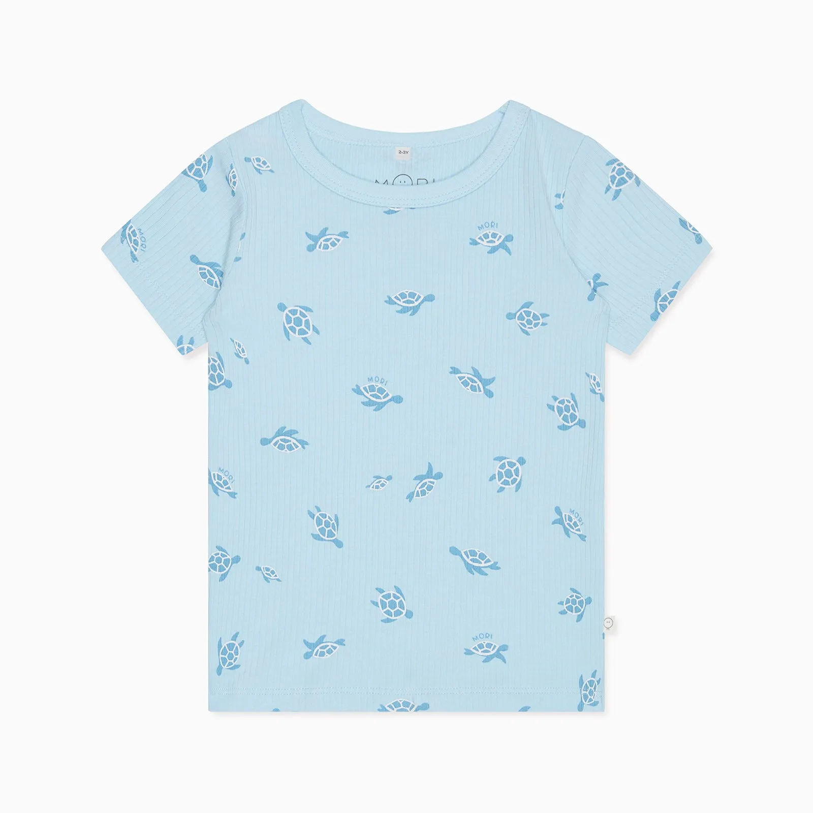 Turtles Ribbed & Ribbed Summer Pajamas Set 2 Pack