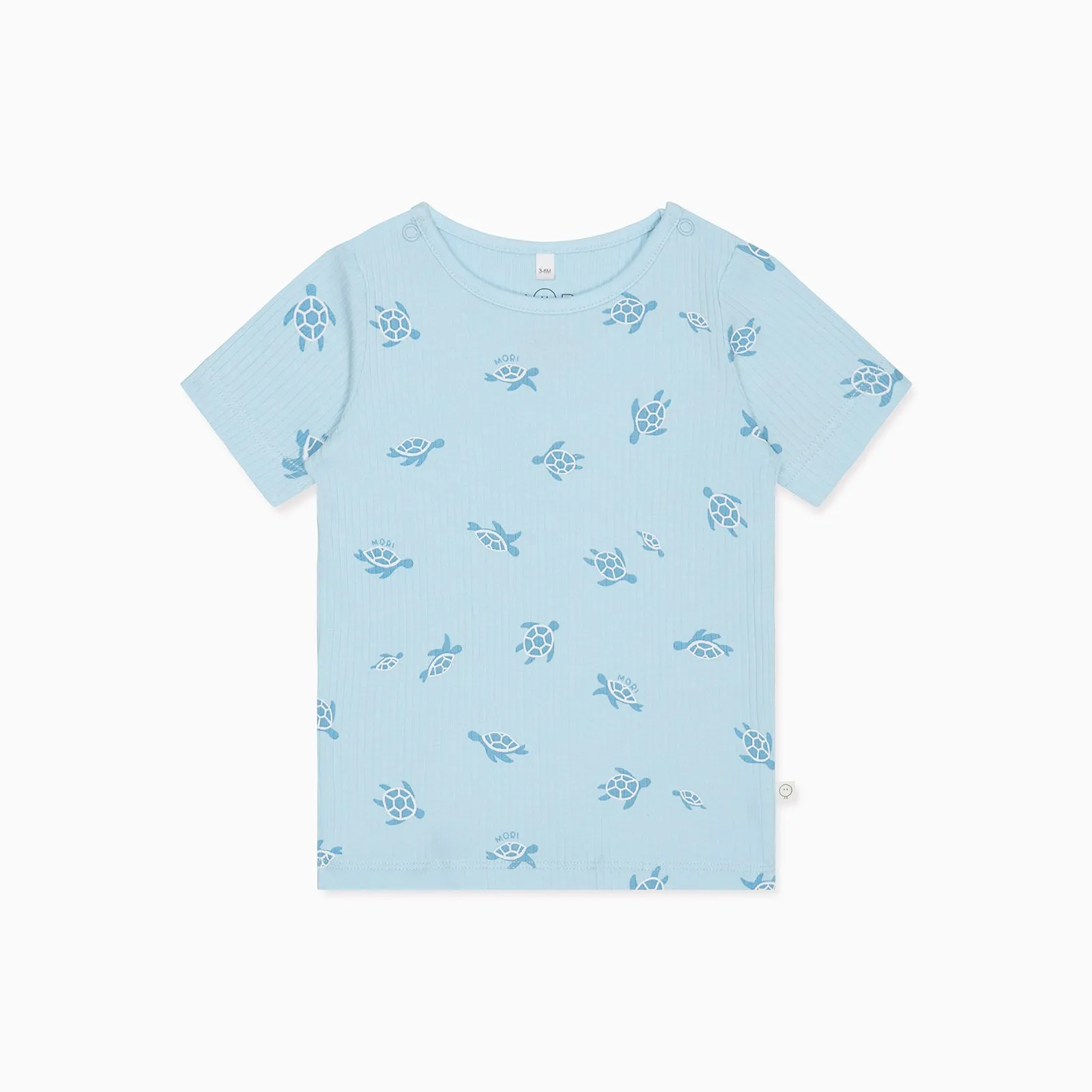 Turtles Ribbed & Ribbed Summer Pyjamas 2 Pack