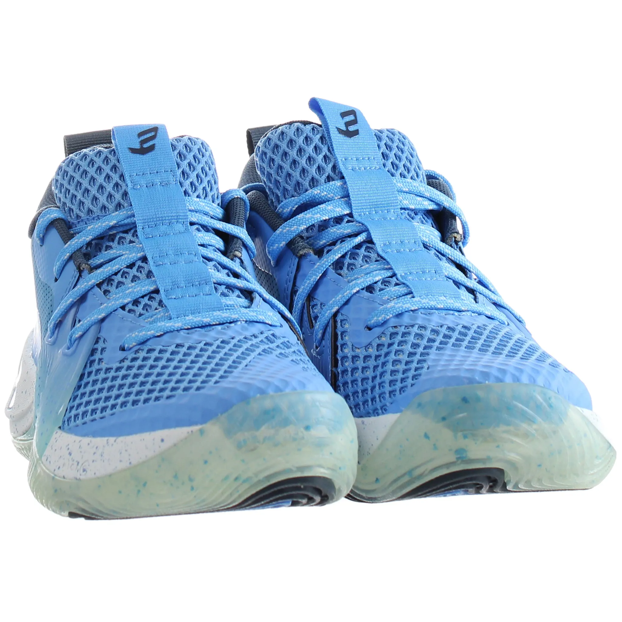 Under Armour GS Embiid 1 Kids Blue Basketball Shoes