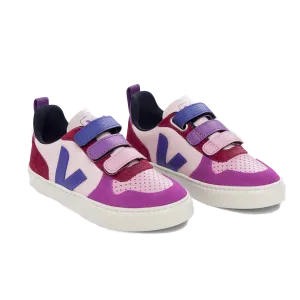Veja V-10 Velcro Leather - Multico Platine