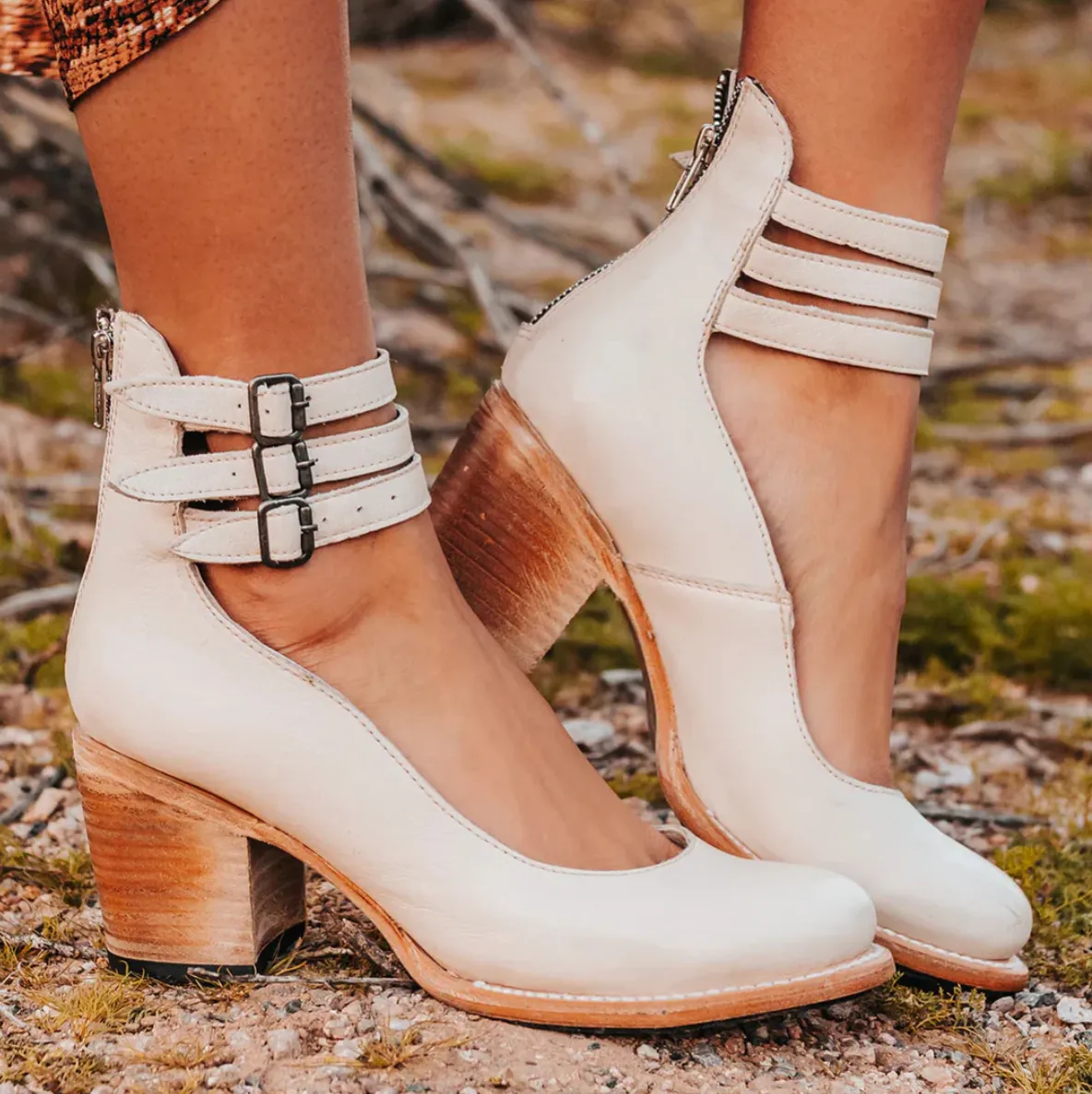 Vera™  | Vintage Leather Heels
