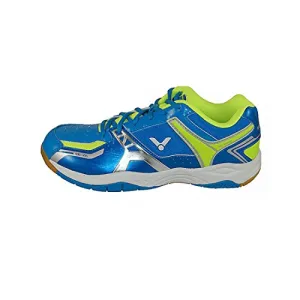 Victor Unisex-Adult As-3w-fg Blue / Green Badminton Shoe - UK 6.5