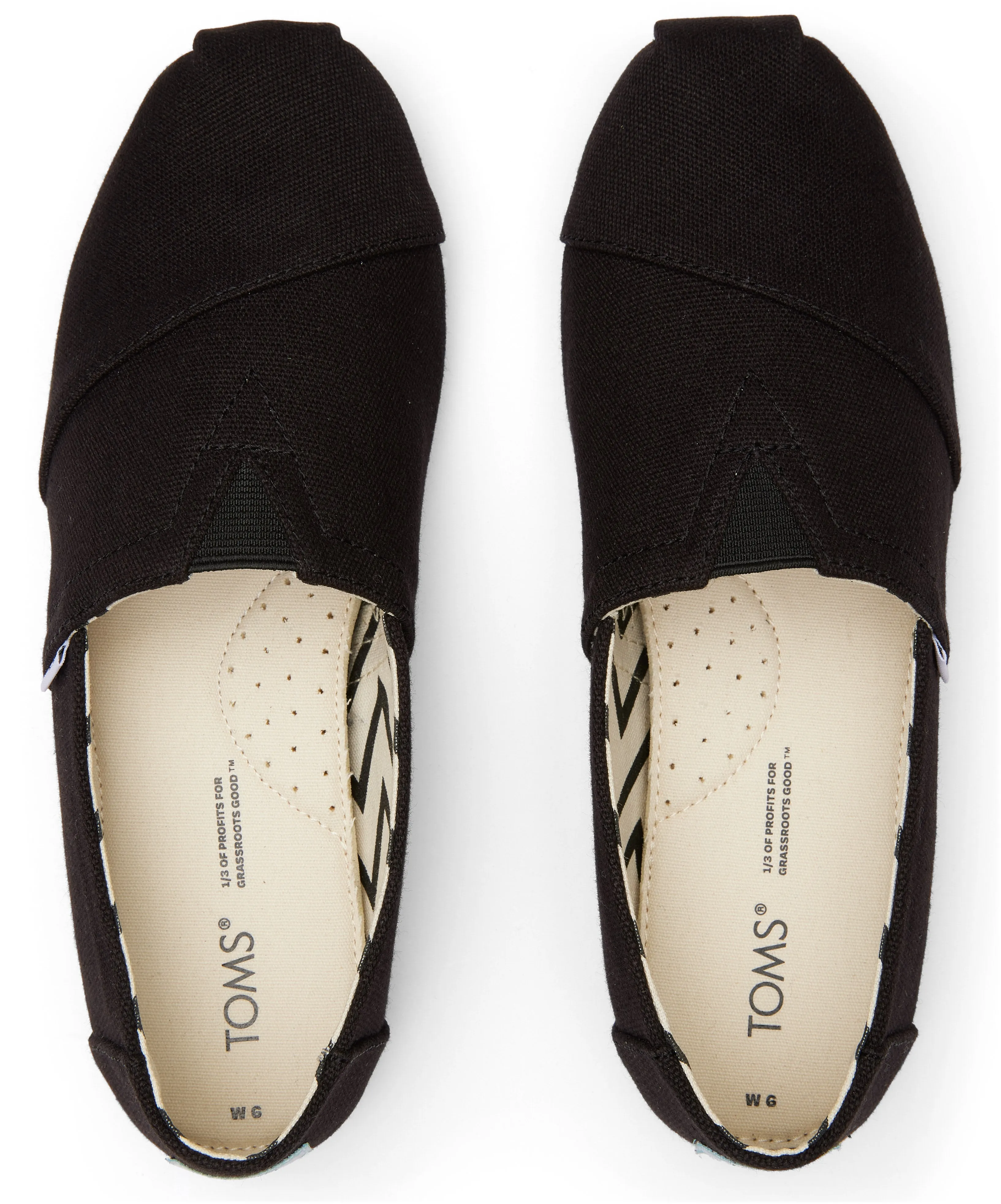 Women's Alpargata Classic - Black/Black Canvas