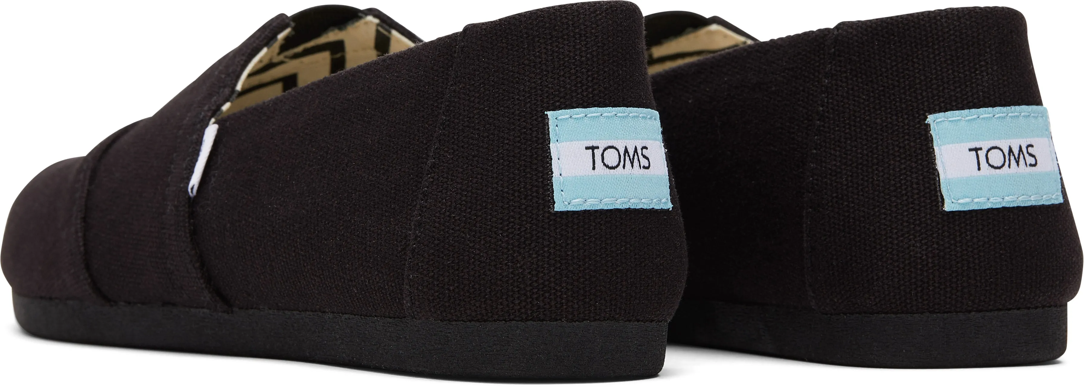 Women's Alpargata Classic Wide Fit - Black/Black Canvas