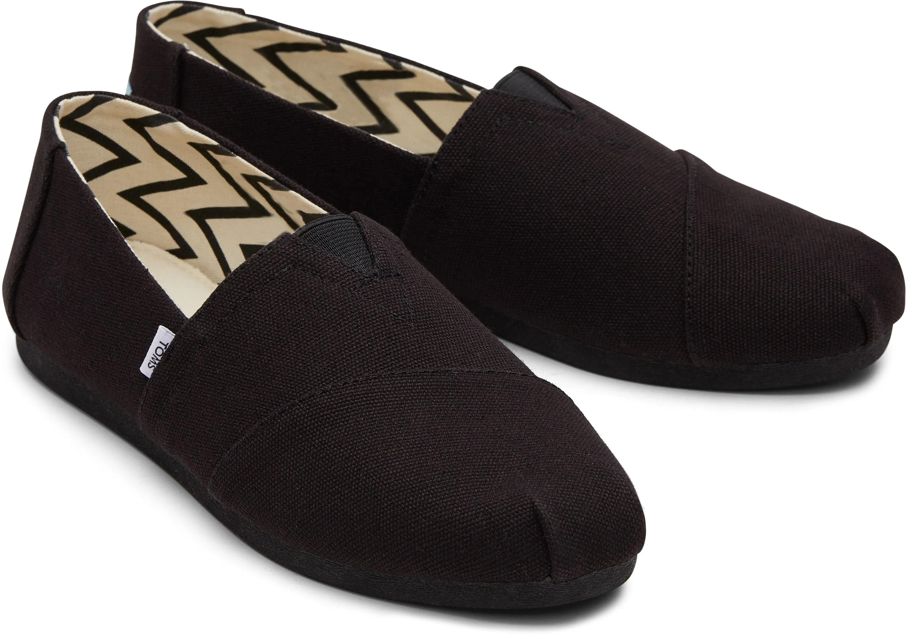 Women's Alpargata Classic Wide Fit - Black/Black Canvas