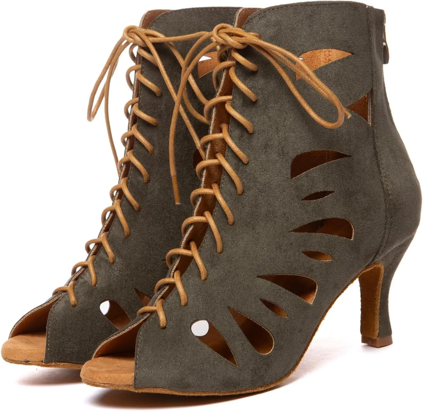 Womens Girls Latin Salsa Dance Shoes Ballroom Dancing Boots Party Club Sex Sandals
