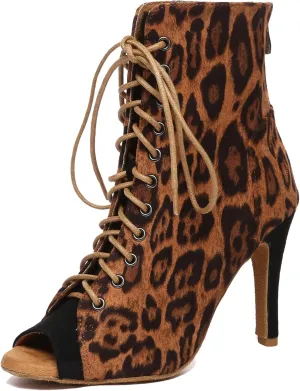 Womens Girls Latin Salsa Dance Shoes Ballroom Dancing Boots Party Club Sex Sandals