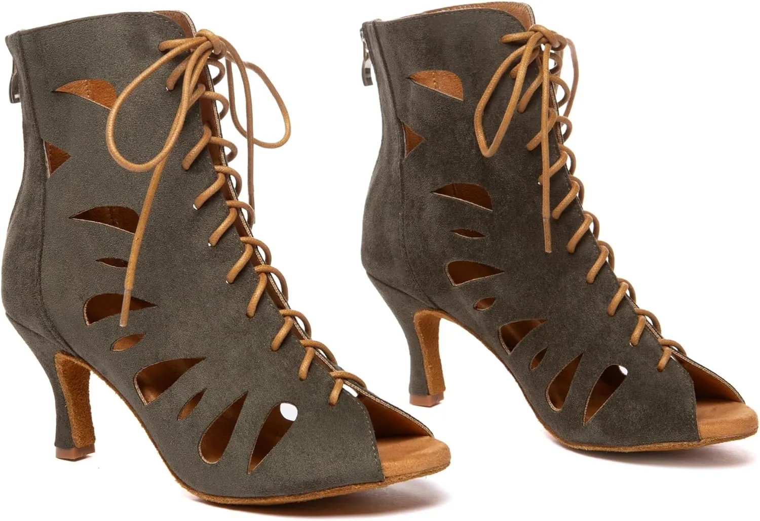 Womens Girls Latin Salsa Dance Shoes Ballroom Dancing Boots Party Club Sex Sandals